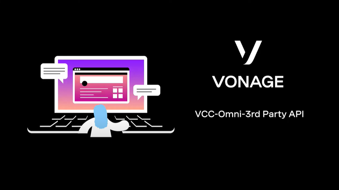 Cover frame for VCC-Omni-3rd Party API video