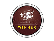 Leading Lights Awards 2019 Winner Logotipo del ganador de los premios Leading Lights de 2019