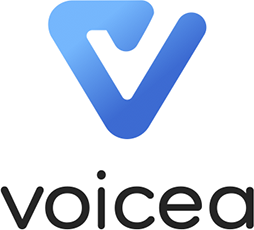 Voicea logo Voicea logo